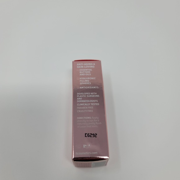 IT Cosmetics Vitality Lip Flush Stain Je Ne Sais Quoi 4-in-1 Hydrating Balm - Picture 5 of 5